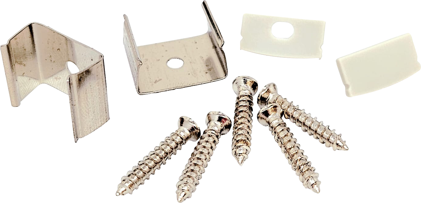 Additional Kit for 1/2" Aluminum Surface Mount Channel