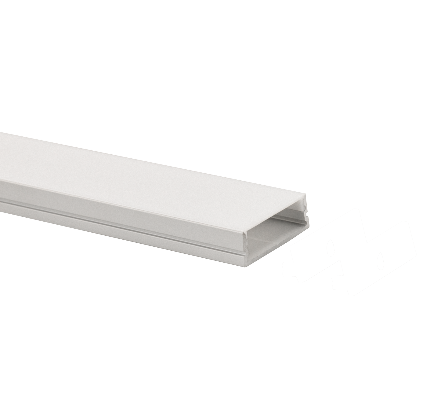 1" Aluminum Surface Mount Channel
