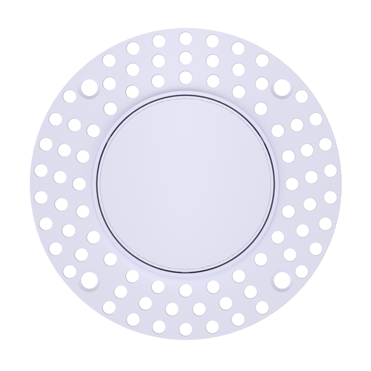 3″ Round Trimless Flushed