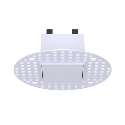 3″ Square Trimless Flushed