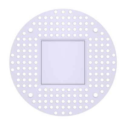 3″ Square Trimless Flushed