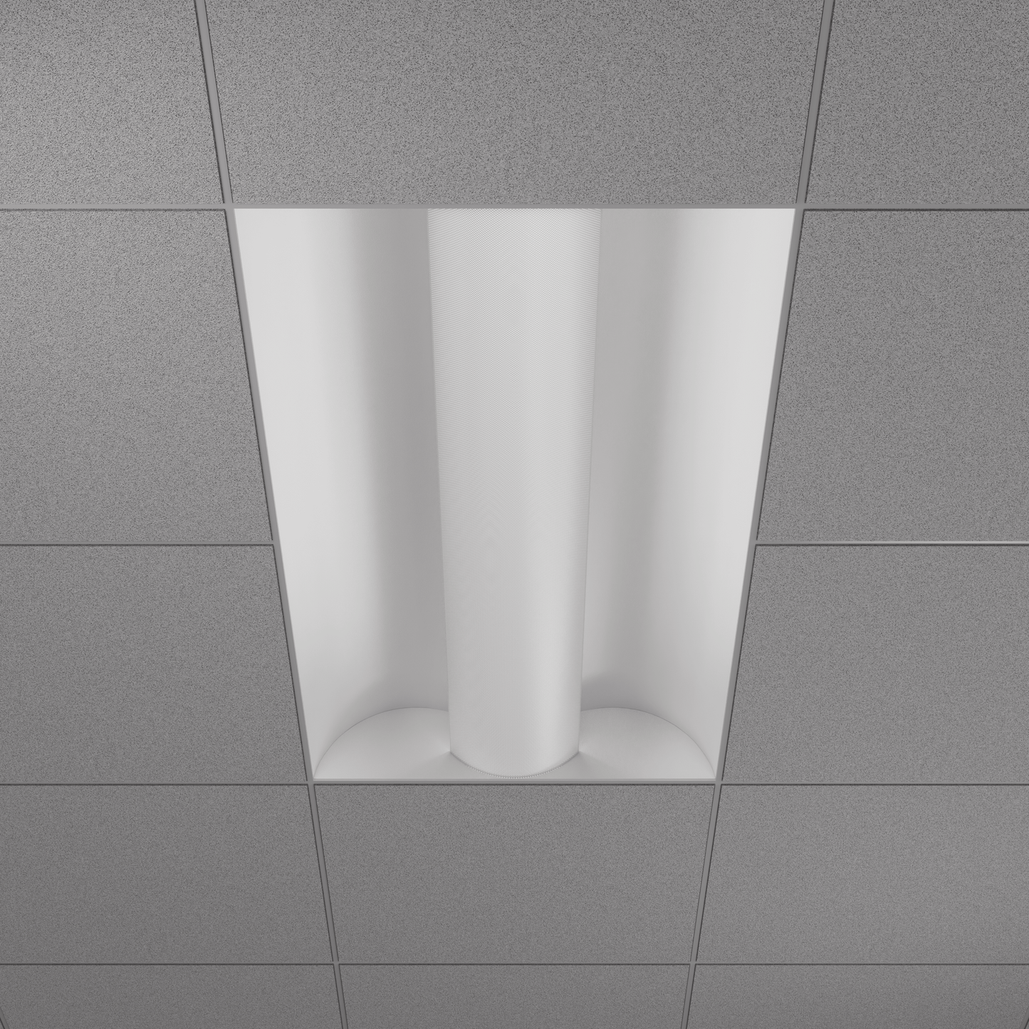 2X4 Indirect Center Net Basket Troffer