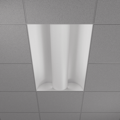 2X4 Indirect Center Net Basket Troffer