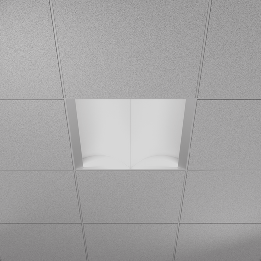 2X2 Indirect Double Vault Troffer + Em