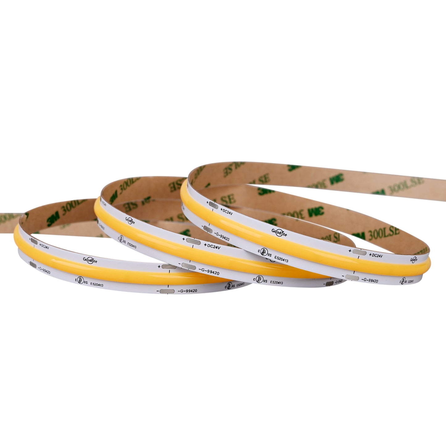 3W 24V COB Tape Light 2700k