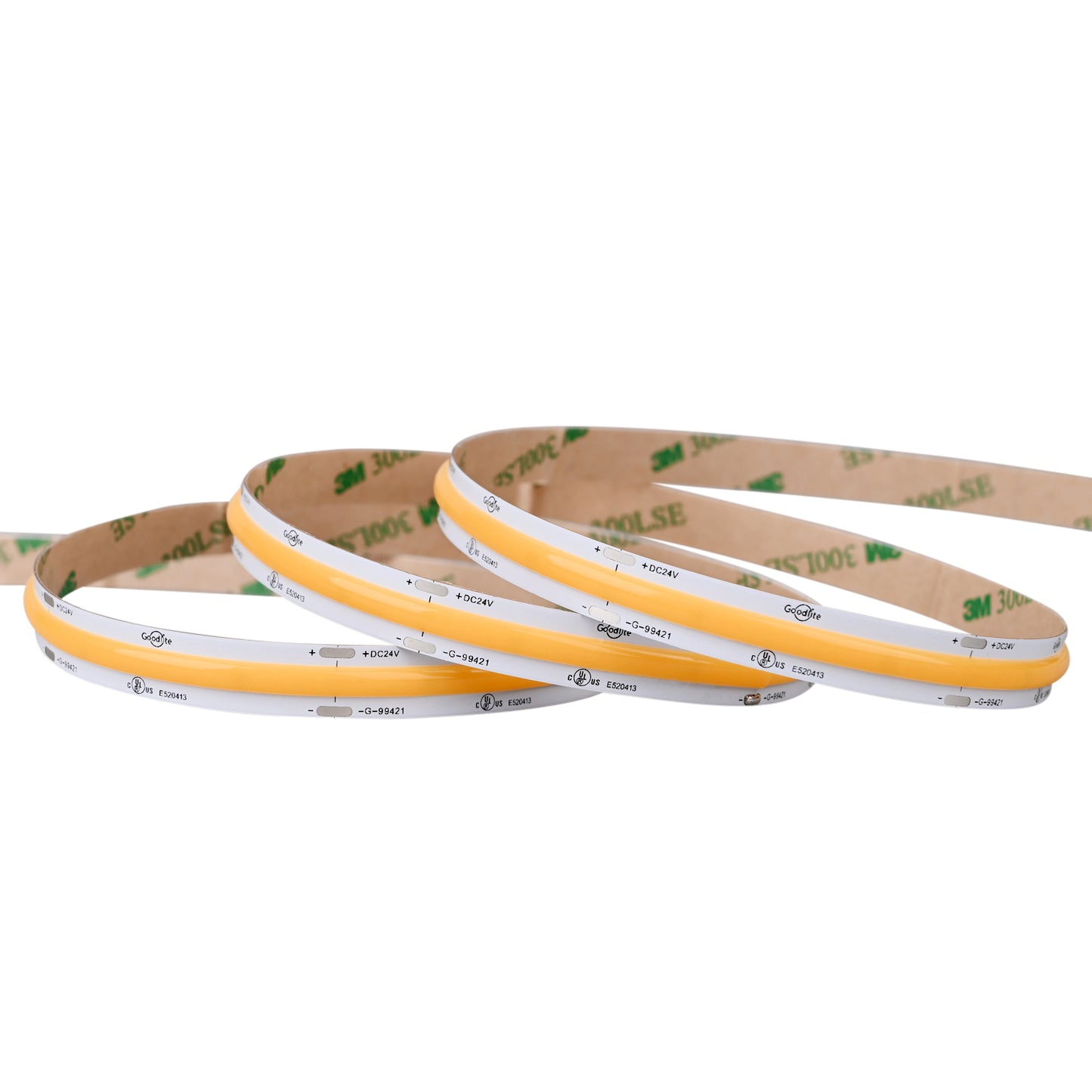 3W 24V COB Tape Light 3000k