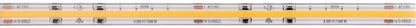 4.5W 120V Wet Rated COB Tape Light 3500K