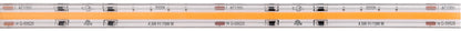 4.5W 120V Wet Rated COB Tape Light 100ft 3000K