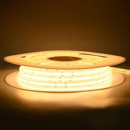 4.5W 120V Wet Rated COB Tape Light 100ft 3000K
