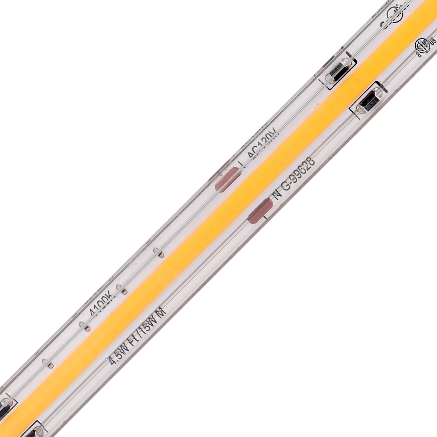 4.5W 120V Wet Rated COB Tape Light 100ft 4100K