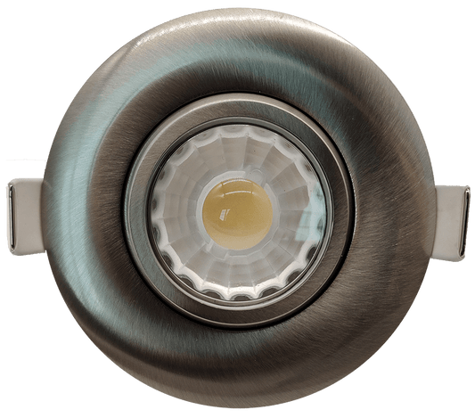 3" Round Flushed Gimbal (Brushed Nickel)