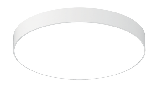 5" Edgeless Round Surface Mount (White)