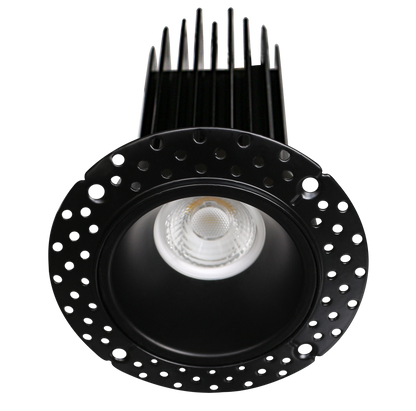 2” HO Round Trimless Luminaire (Black)