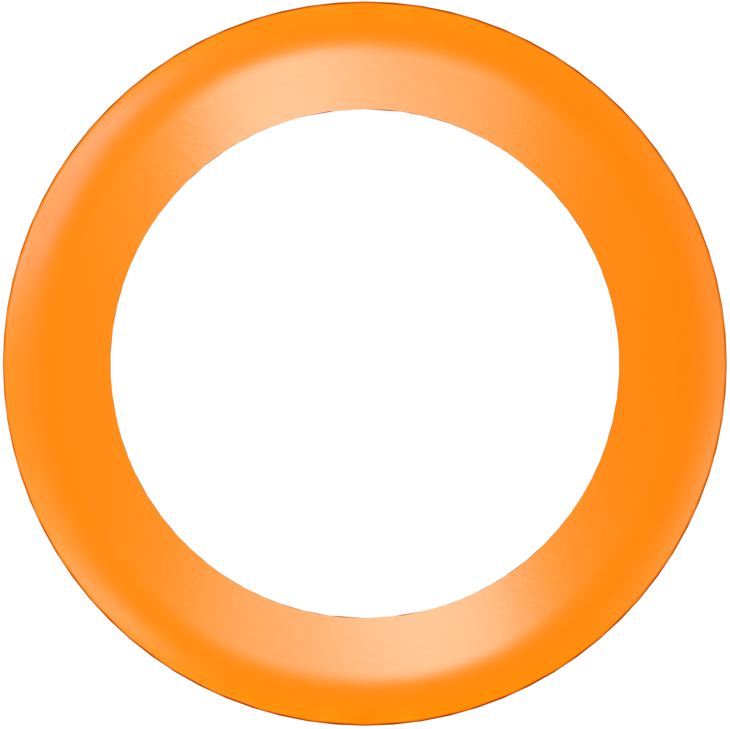 6" Round Slim Orange Cover