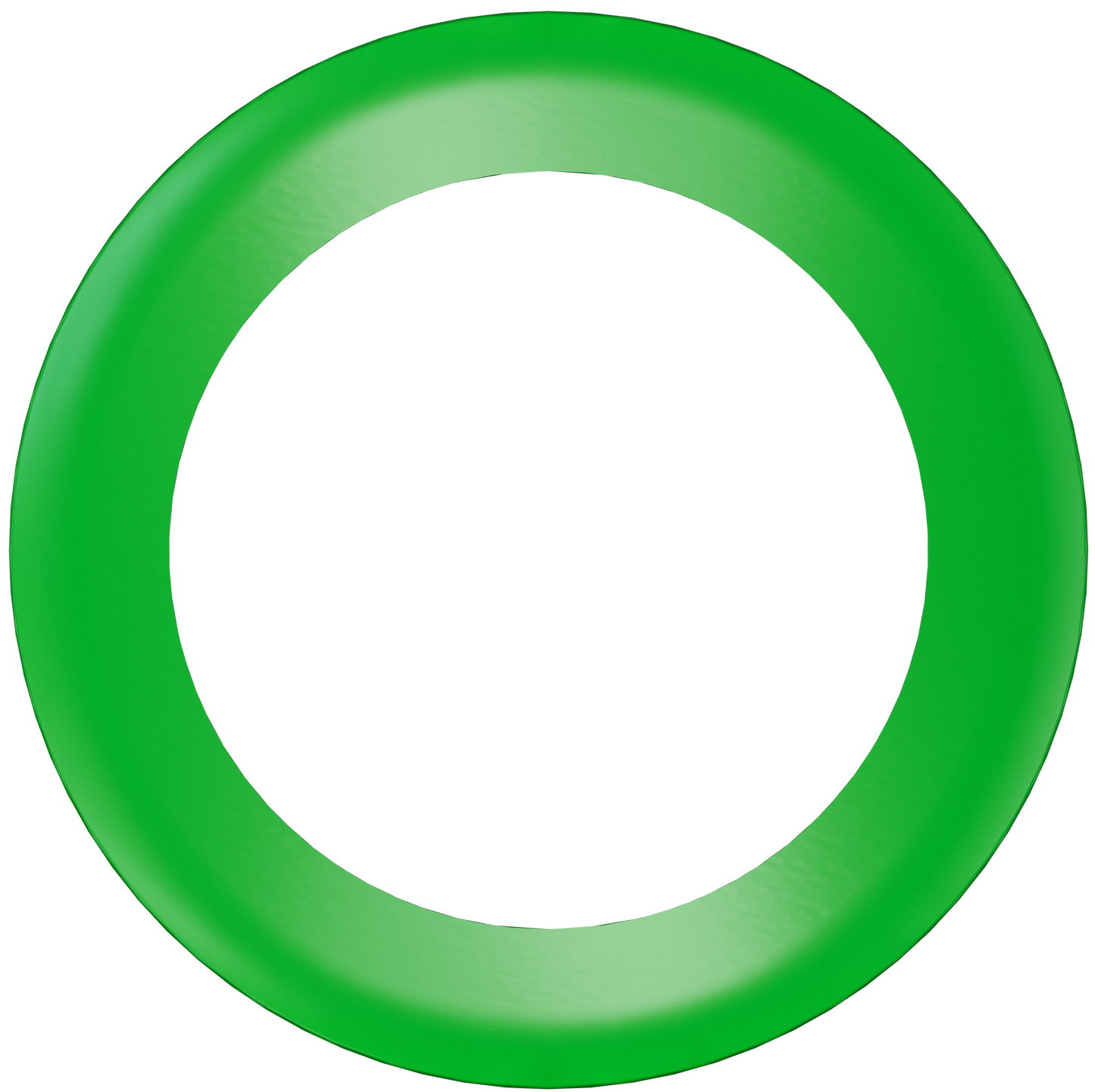 6" Round Slim Green Cover