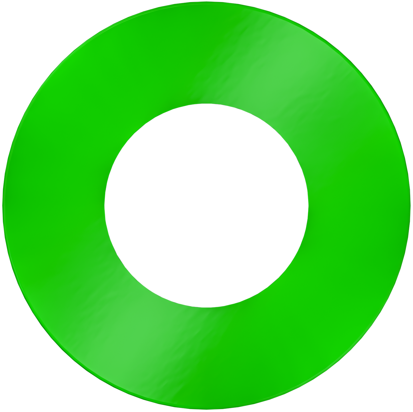 2" Round Slim Green Cover
