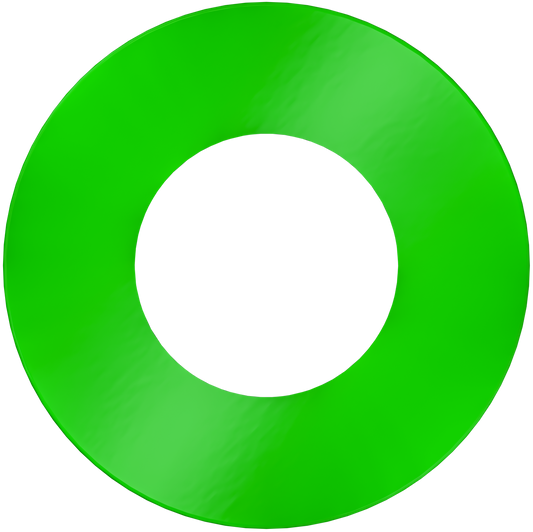 2" Round Slim Green Cover