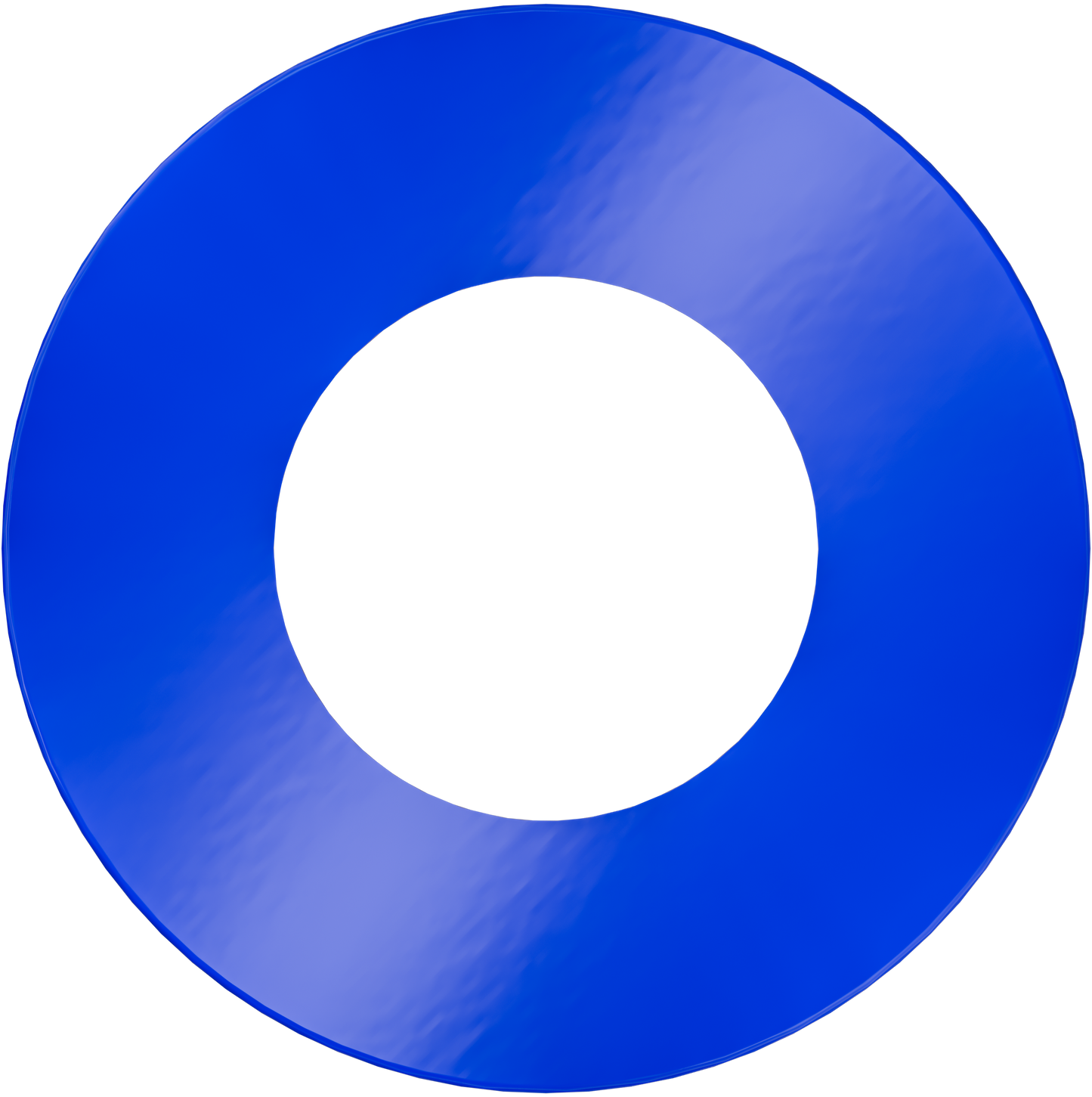 2" Round Slim Blue Cover