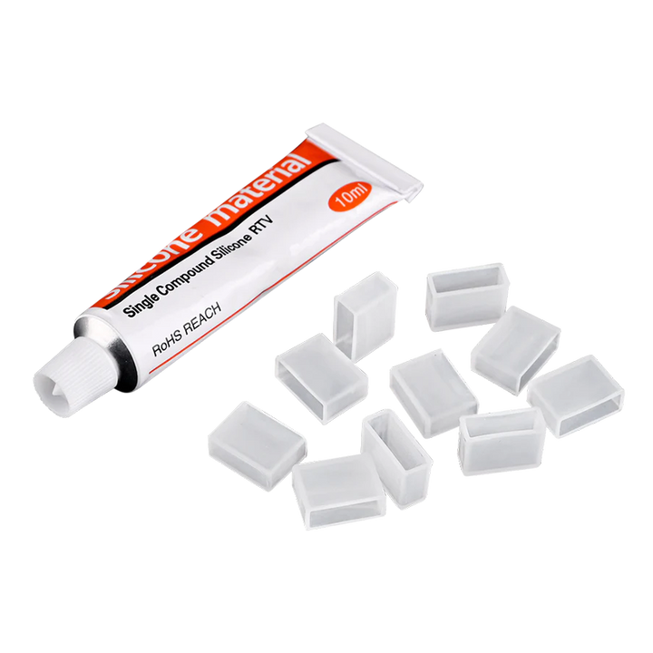 End cap + Glue