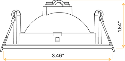 3" Single head multiple floating gimbal Black