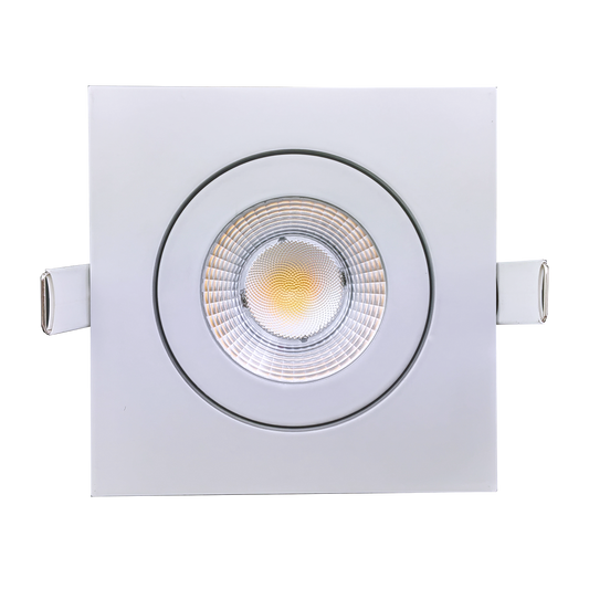3.5" Single head multiple floating gimbal White