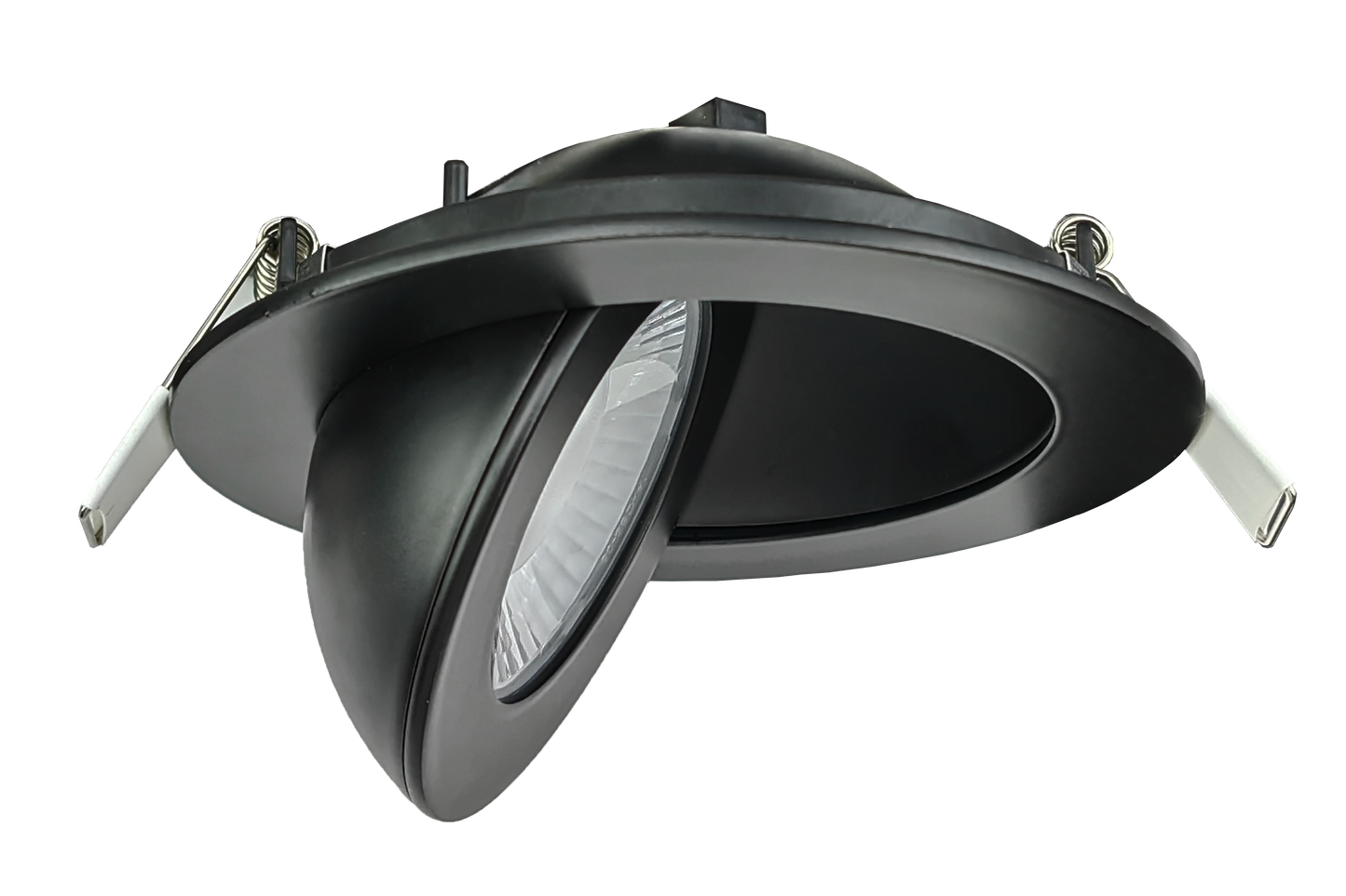 3.5” Round Floating Gimbal Black