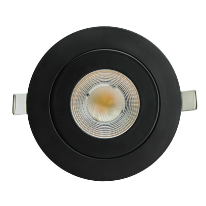 3.5” Round Floating Gimbal Black