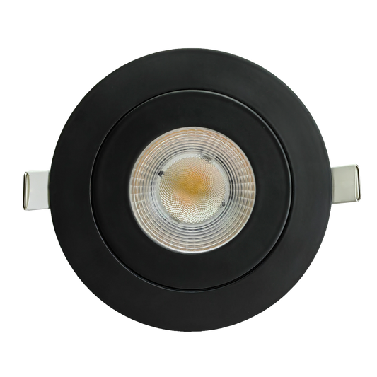 3.5” Round Floating Gimbal Black
