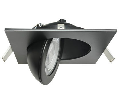 3.5" Single head multiple floating gimbal White