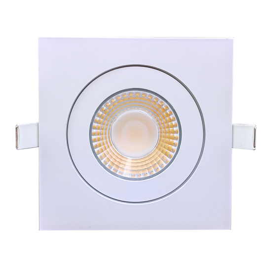 4" Single head multiple floating gimbal White