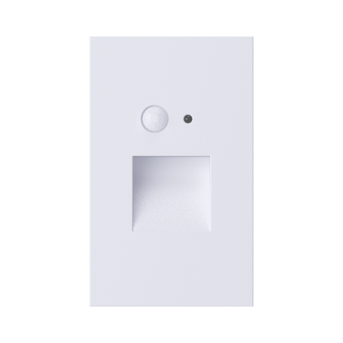 Vertical Step Light Motion sensor + Photo cell (White)