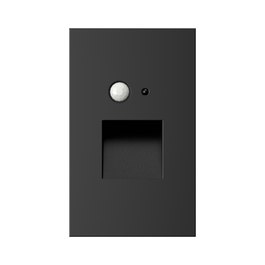Vertical Step Light Motion sensor + Photo cell (Black)