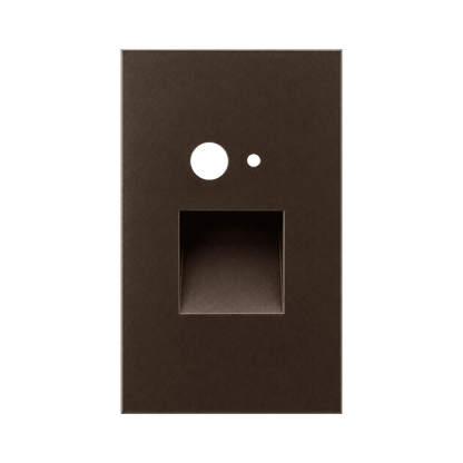 Vertical Step light MS+PC Bronze Cover