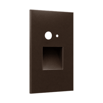 Vertical Step light MS+PC Bronze Cover