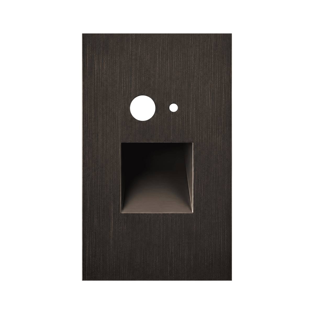 Vertical Step light MS+PC Oil Rubbed Bronze Cover