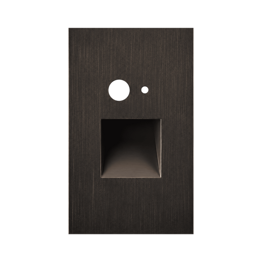Vertical Step light MS+PC Oil Rubbed Bronze Cover