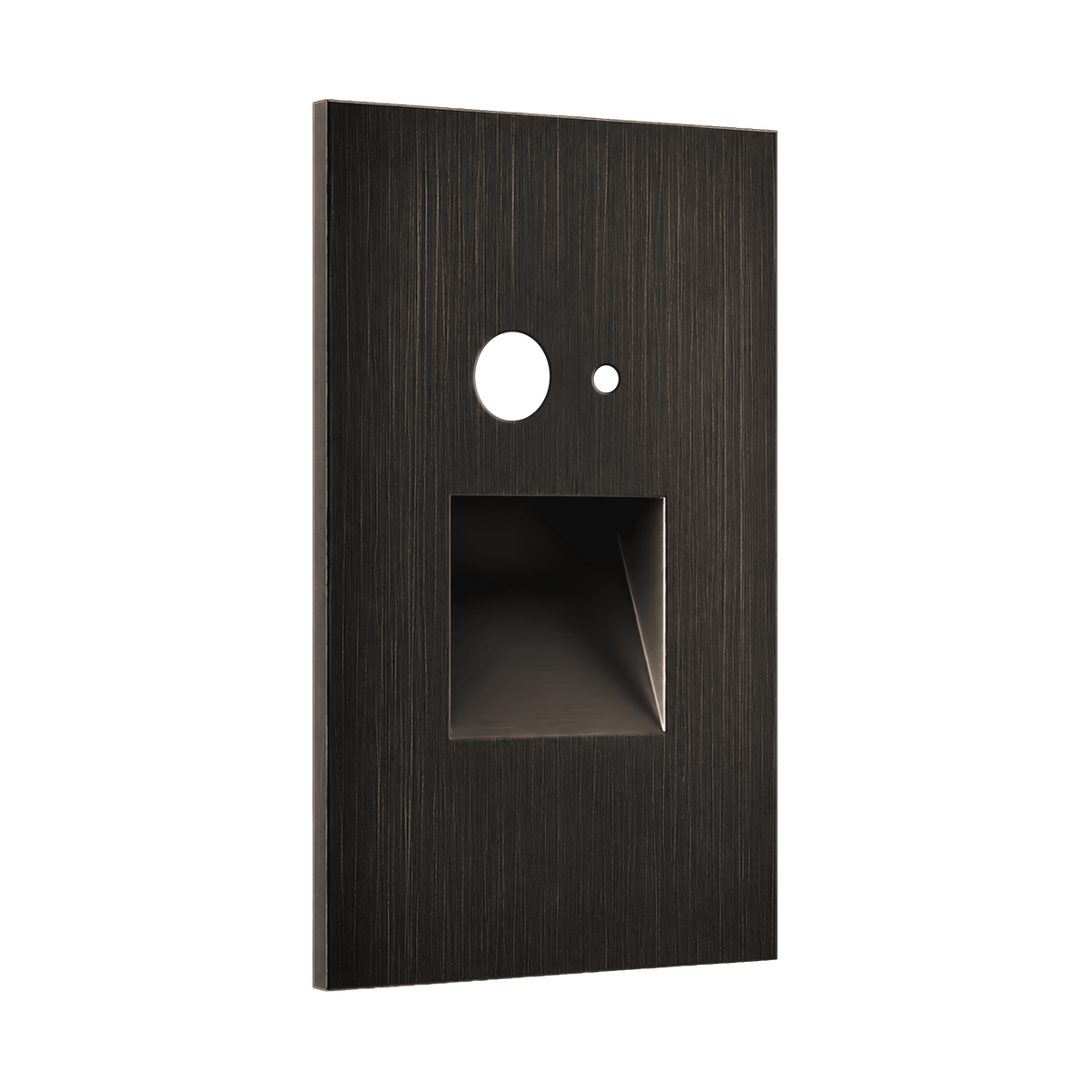 Vertical Step light MS+PC Oil Rubbed Bronze Cover