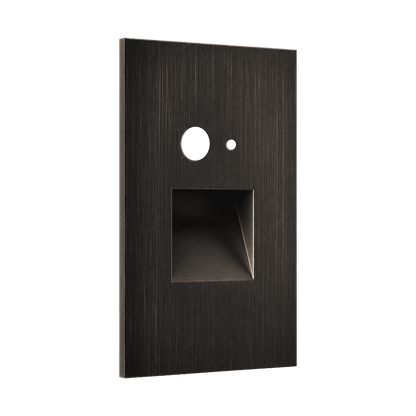 Vertical Step light MS+PC Oil Rubbed Bronze Cover