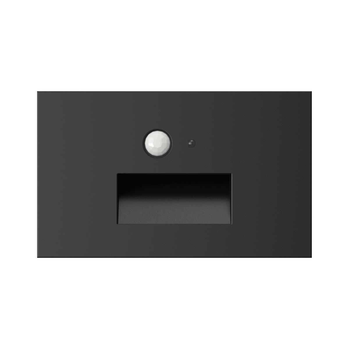 Horizontal Step Light Motion sensor + Photo cell (Black)