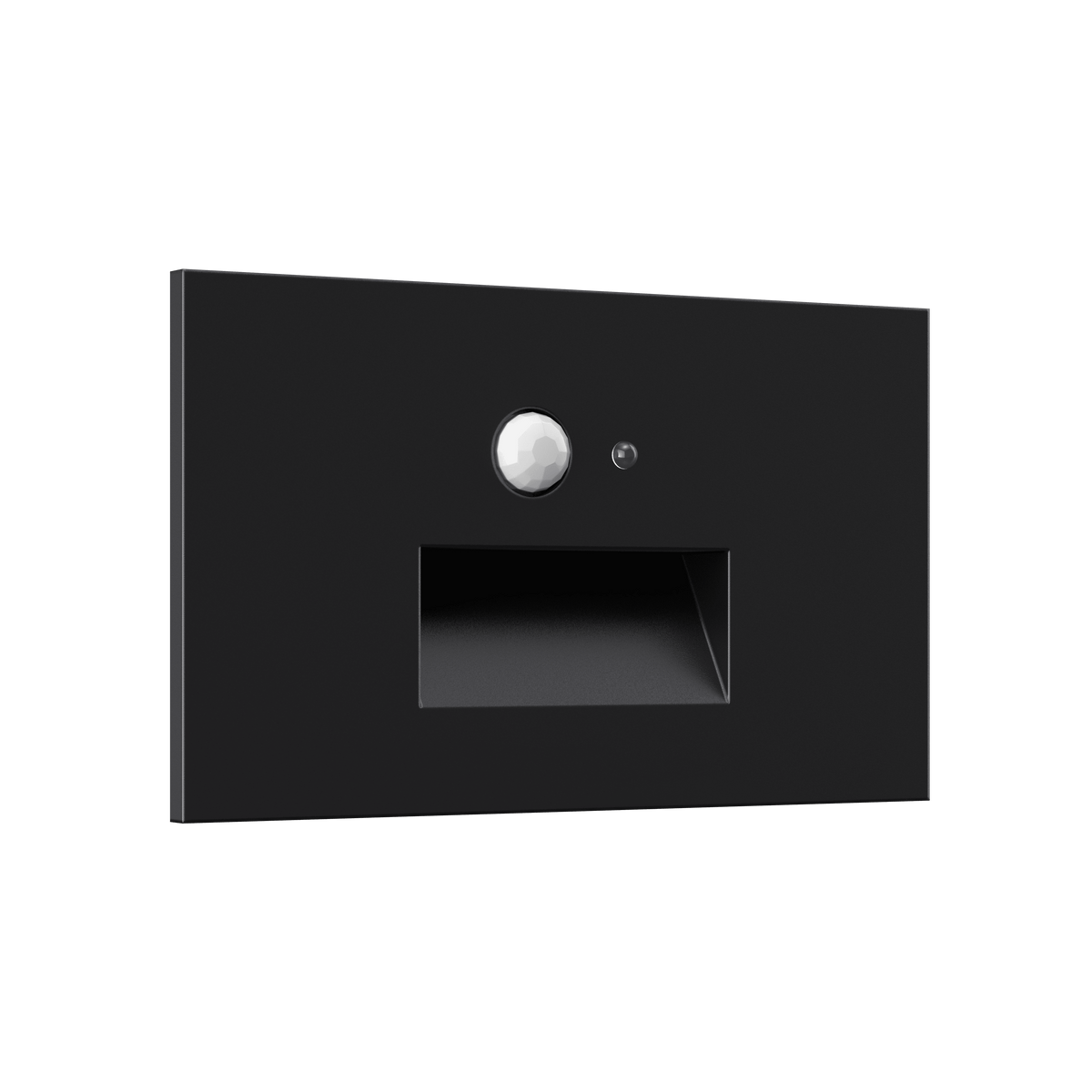 Horizontal Step Light Motion sensor + Photo cell (Black)