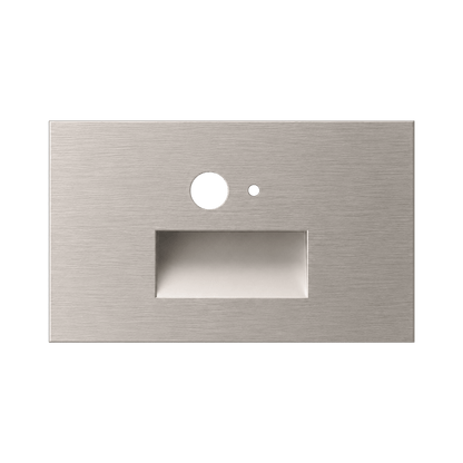 Horizontal Step light MS+PC Brushed Nickel Cover