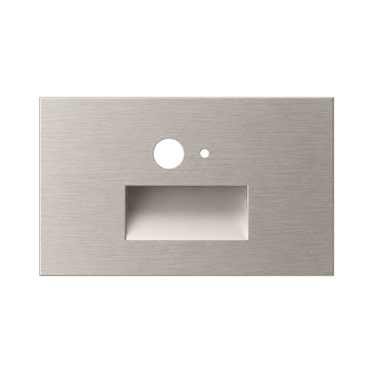 Horizontal Step light MS+PC Brushed Nickel Cover