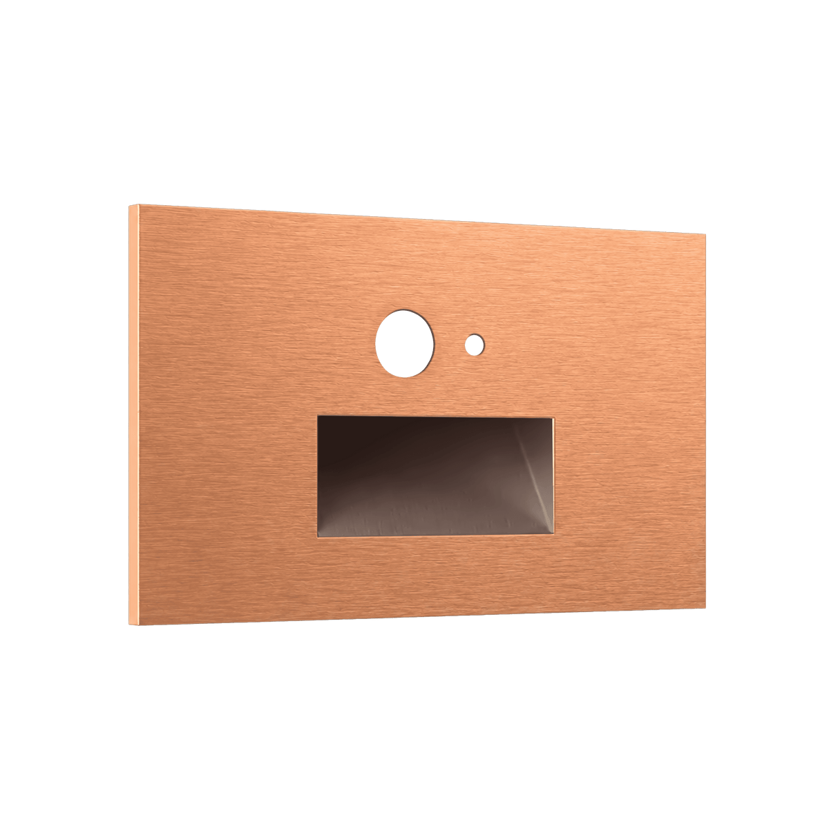Horizontal Step light MS+PC Brushed Copper Cover