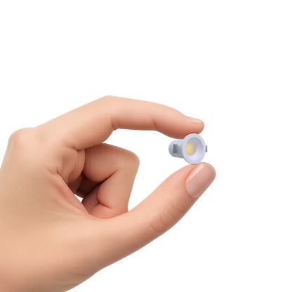 Mini White Puck Light 24V 22K