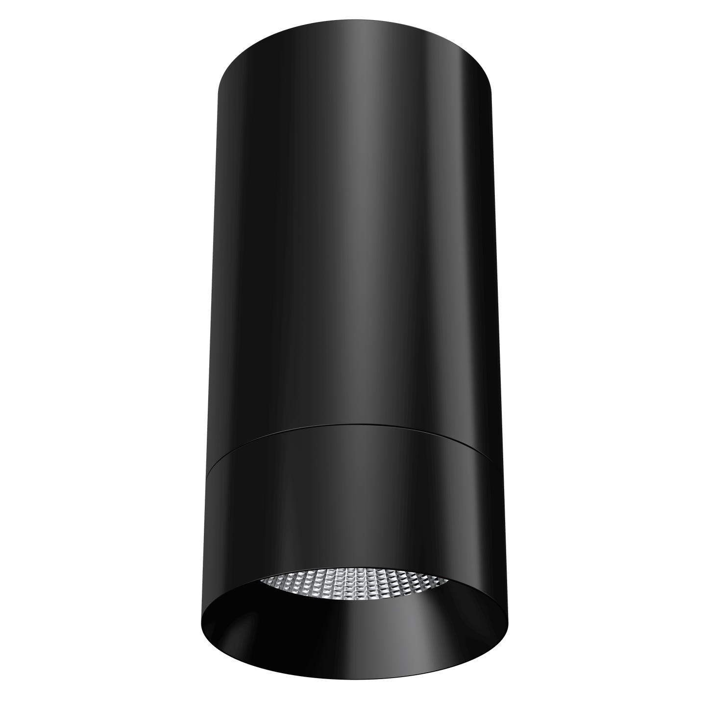 3 inch Round Universal Cylinder (Black)