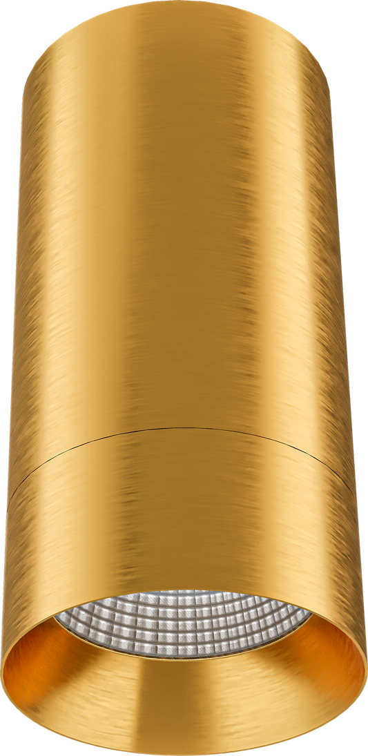 3 inch Round Universal Cylinder (Brushed Brass)