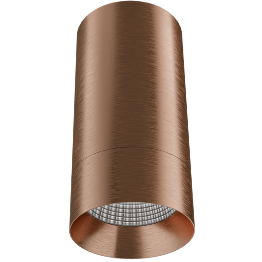 3 inch Round Universal Cylinder (Brushed Copper)