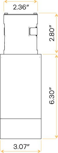 3 Inch Recessed Mount Junction Box