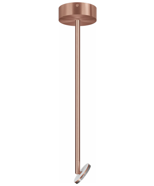 3 Inch Surface Mount Adjustable Stem Pendant  (Brushed Copper)