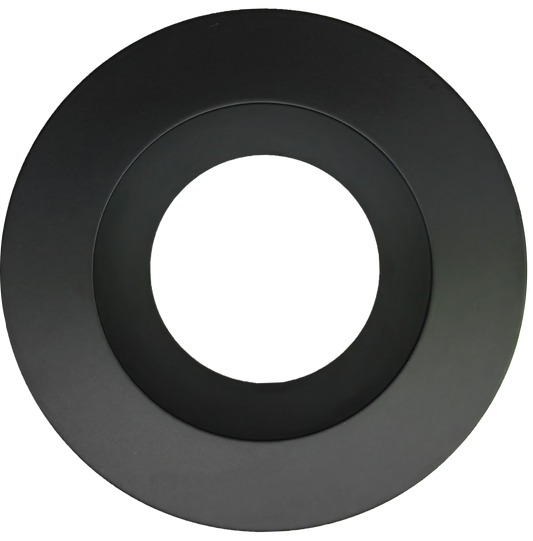 4 Inch Black Round Trim G2